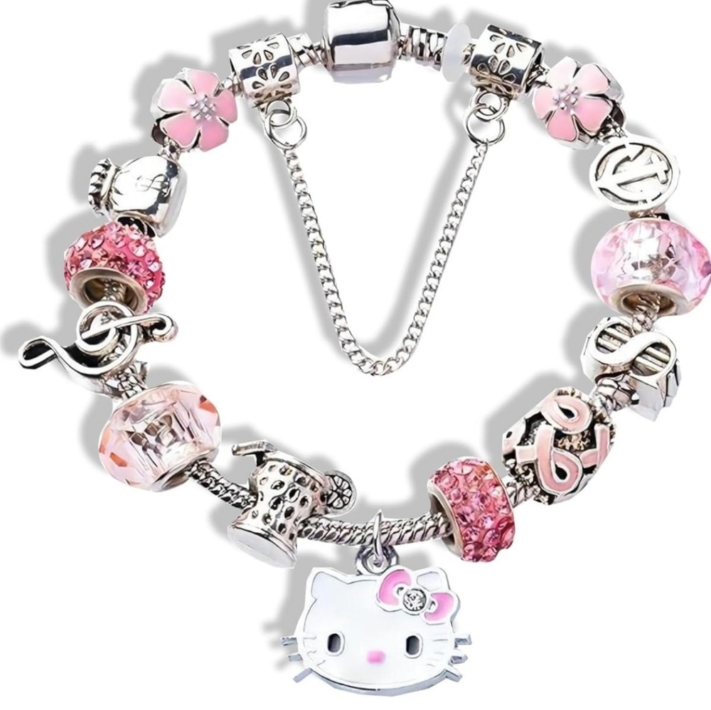 Bracelet Gift for Girls, Adjustable Stainless Steel Bracelet